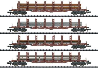 Minitrix 15484 <br>Güterwagen-Set "Stahltransport" | 15484