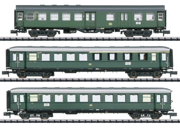 Minitrix 18209 <br>Wagen-Set "Eilzug im Donautal" | 18209