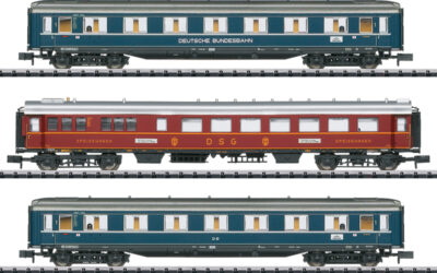 Minitrix 18259 Schnellzugwagen-Set „F 41 Senator“