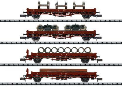 Minitrix 18707 <br>Niederbordwagen-Set | 18707