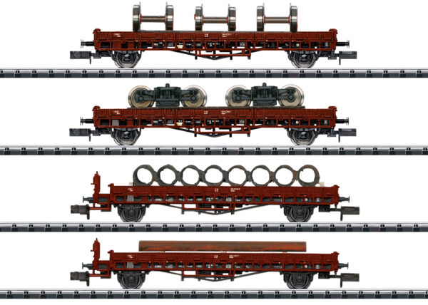 Minitrix 18707 <br>Niederbordwagen-Set | 18707