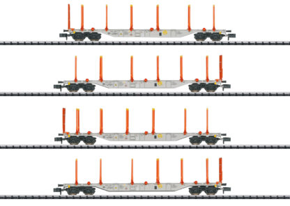 Minitrix 18710 <br>KLV-Tragwagen-Set Bauart Sgns | 18710