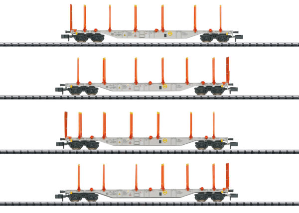 Minitrix 18710 <br>KLV-Tragwagen-Set Bauart Sgns | 18710