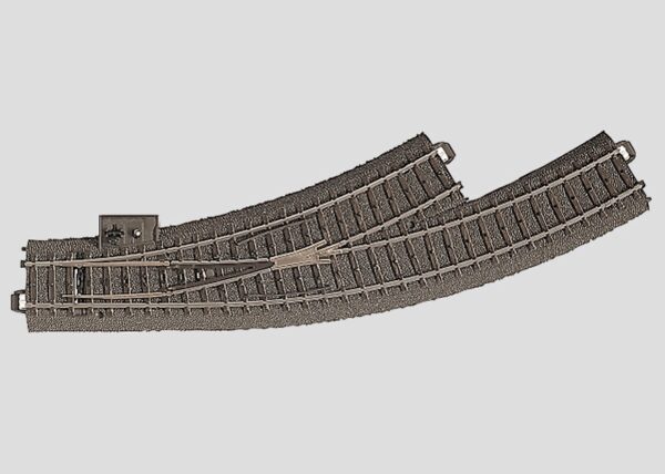 Märklin 24671 <br>Bogenweiche links r360 mm,30 | 24671