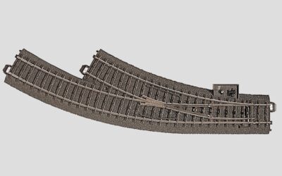 Märklin 24672 Bogenweiche rechts r360 mm,30