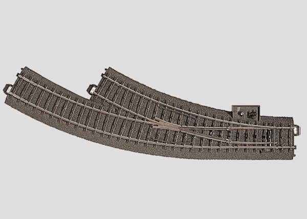 Märklin 24672 <br>Bogenweiche rechts r360 mm,30 | 24672