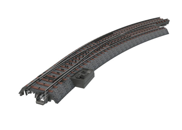 Märklin 24772 <br>Bogenweiche rechts, schlank | 24772