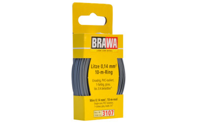 Brawa 3107 Litze 0,14mm² 10m Ring gr