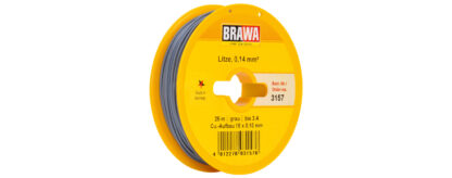 Brawa 3157 <br>Schaltlitze 0,14mm² 25m gr | 3157