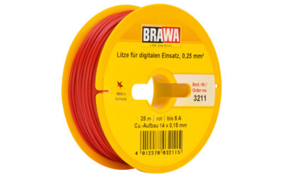 Brawa 3211 Einzelader 0,25mm² 25m rt