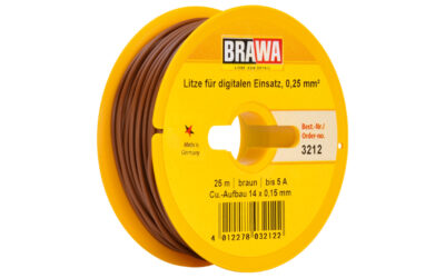 Brawa 3212 Einzelader 0,25mm² 25m br