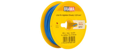 Brawa 3213 <br>Einzelader 0,25mm² 25m bl | 3213