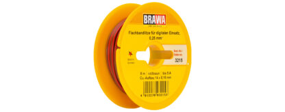 Brawa 3215 <br>Doppellitze 0,25mm² 5m br/rt | 3215