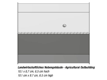 Noch 66715 <br>Landwirtschaftliches Nebengebäude | 66715 Landwirtschaftliches Nebengebaeude Grundriss 1