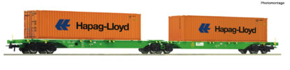 Roco 77370 <br>Container-Doppeltragwagen | 77370