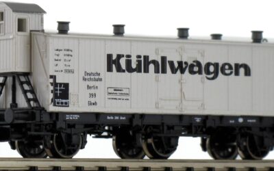 Fleischmann 838101 3-achs. Kühlwagen Gkvh DRG