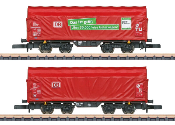 Märklin 86356 <br>Schiebeplanenwagen-Set Shimmns-tu 718 | 86356