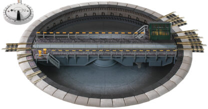 Fleischmann 9152 <br>Komfort-Drehscheibe 9152 C ("denkend") mit elektrischem Antrieb | 9152