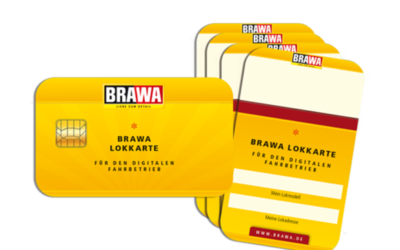 Brawa 93705 Lokkarten 5-er Set