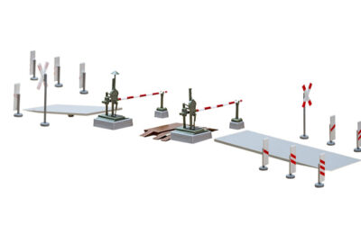 Viessmann 5100 H0 Bahnschranke vollautomatisch