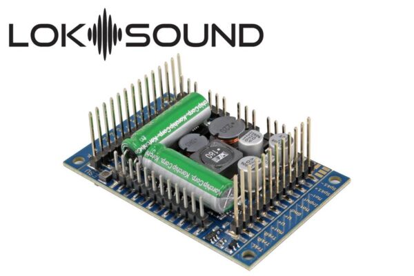 ESU 58515 <br>LokSound 5 XL DCC/MM/SX/M4 "Leerdecoder", Stiftleisten, Spurweite G, I | 58515