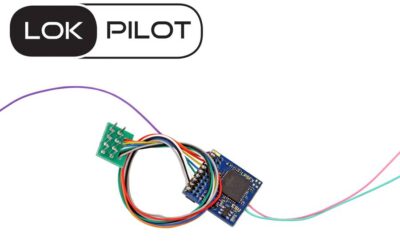 Esu 59210 LokPilot 5 Fx DCC/MM/SX, 8-pin NEM652, Spurweite H0, 0