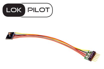 ESU 59816 <br>LokPilot 5 micro DCC/MM/SX, 6-pin NEM651, Spurweite N, TT | 59816