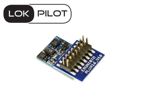 ESU 59824 <br>LokPilot 5 micro DCC, PluX16, Spurweite N, TT | 59824