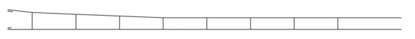 Viessmann 4144 <br>H0 Fahrdraht zum Abspannen Länge 400 mm Oberleitung | 4144 1