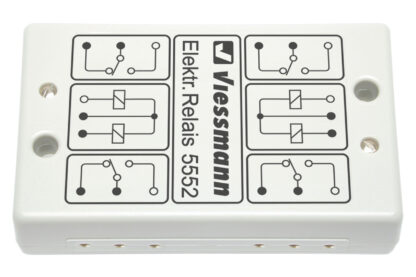 Viessmann 5552 <br>Elektronisches Relais 2x2UM | 5552 1