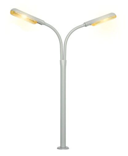 Viessmann 6096 <br>H0 Peitschenleuch doppelt, LED gelb | 6096 1 scaled