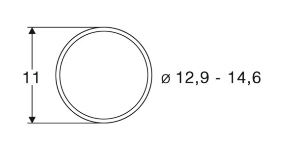 Roco 40070 <br>Haftringset 10Stk.12,9 bis 14,6 | 40070