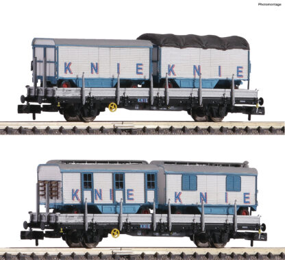 Fleischmann 825753 <br>2-tlg. Set: „Circus Knie“, SBB | Fleischmann 825753