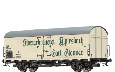 Brawa 47634 KÜHLWAGEN IBDLPS383 „KLOSTERBRAUEREI ALPIRSBACH“ DER DB