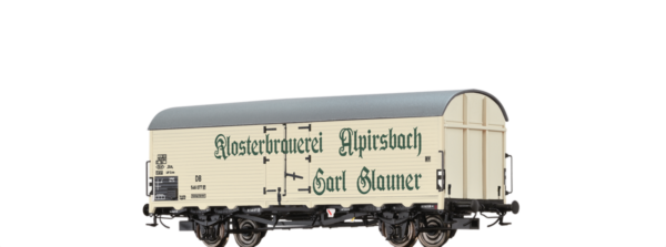 Brawa 47634 <br>KÜHLWAGEN IBDLPS383 "KLOSTERBRAUEREI ALPIRSBACH" DER DB | 47634