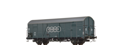 Brawa 50470 <br>GEDECKTER GÜTERWAGEN GLR 23 "AUTO UNION" DER DB | 50470