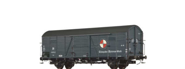 Brawa 50476 <br>GEDECKTER GÜTERWAGEN GLTU "EISENACHER MOTORENWERKE" DER DR | 50476