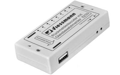 Viessmann 5233 Rückmeldedecoder/Gleisbesetzt für DC