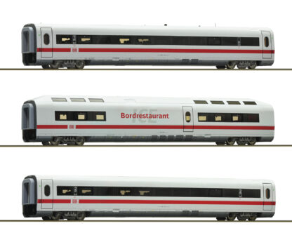 Roco 74028 <br>3-tlg. Set 1: Zwischenwagen ICE 1, DB AG | 74028