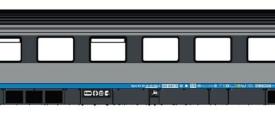 LS Models LS47359 EC PERSONENWAGEN, 2.KL. BPM SBB, EP.VI, EX-CISALPINO