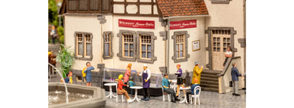 Noch 16245 <br>H0 Figuren-Themenwelt "Cafe" | 16245 scaled