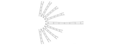 Viessmann 4143 <br>Fahrdraht 360mm 3 Stück Oberleitung | 4143 scaled