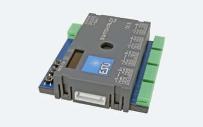 Esu 51831 SwitchPilot 3 Plus, 8-fach Magnetartikeldecoder, DCC/MM OLED