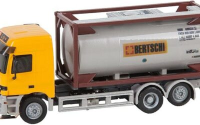 Faller 161483 MB Actros L’02 Bertschi (HERPA) Car System