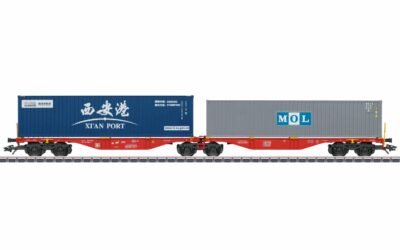 Märklin 47815 Doppel-Containertragwagen Bauart Sggrss 80