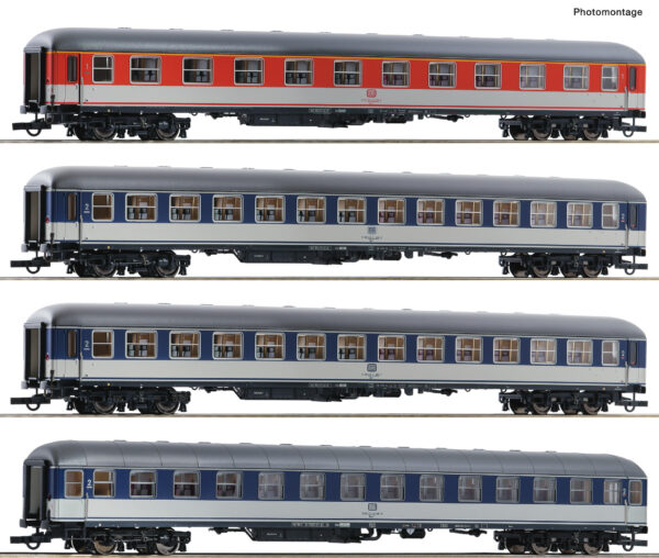 Roco 74025 <br>4-tlg. Set: DC 913 „Münsterland“, DB | Roco 74025