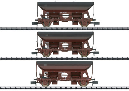 Trix 15466 <br>Kohlewagen-Set Güterwagen-Set "Seitenentladewagen" | 15466