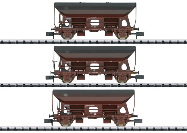 Trix 15466 <br>Kohlewagen-Set Güterwagen-Set "Seitenentladewagen" | 15466