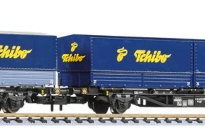 Liliput L260112 3er Set Güterwagen ‚Tchibo-Zug‘, DBAG, Ep.V