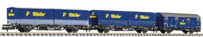 Liliput L260112 <br>3er Set Güterwagen 'Tchibo-Zug', DBAG, Ep.V | 260112.jpg